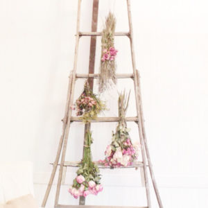tip for hanging fresh flowers at home