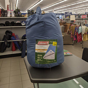 Stores that sell clearance sleeping bags