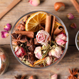 homemade holiday gift potpourri