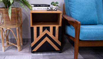 DIY Art Deco Side Table | Goodwill NCW