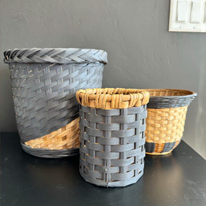 Upcycle Idea from Goodwill baskets