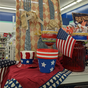 Thrifting 4th of July Party Supplies