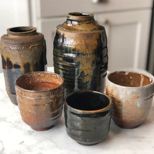 3 rare thrift store finds - handmade pottery