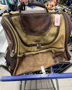 Pet Carriers at Goodwill NCW