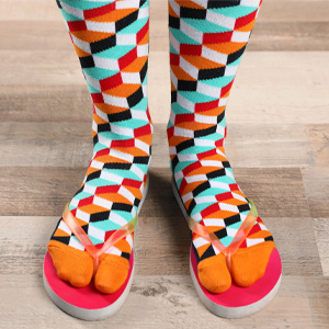 Socks and Sandals Top Sock Trends