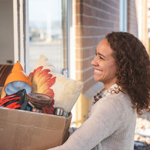 Donations being handed in