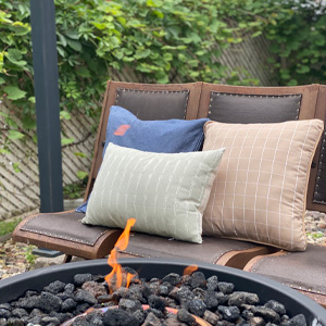 decorating your space with pillows from Goodwill