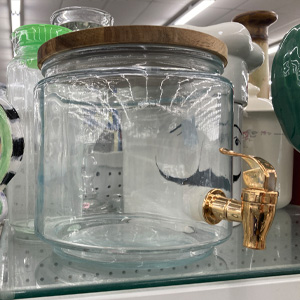 Thrifted treasure beverage dispenser