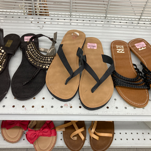 thrifted sandals