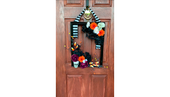 DIY Spooky Wreath | Goodwill NCW