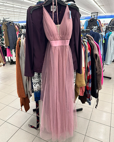 Prom dresses at Goodwill NCW